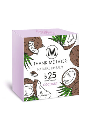 klik hier om naar de thank me later coconut lipbalm te gaan