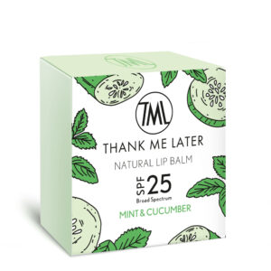 klik hier om naar de Thank me later lipbalm mint cucumber te gaan