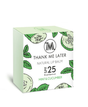 klik hier om naar de Thank me later lipbalm mint cucumber te gaan